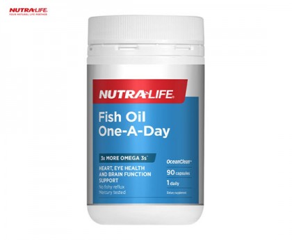 Nutralife 纽乐 高含量浓缩无腥味鱼油 90粒（三倍EPA&DHA含量）